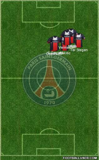 Paris Saint-Germain Formation 2014