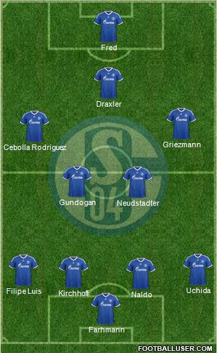 FC Schalke 04 Formation 2014