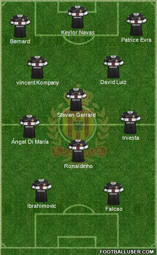 Yellow Red KV Mechelen Formation 2014