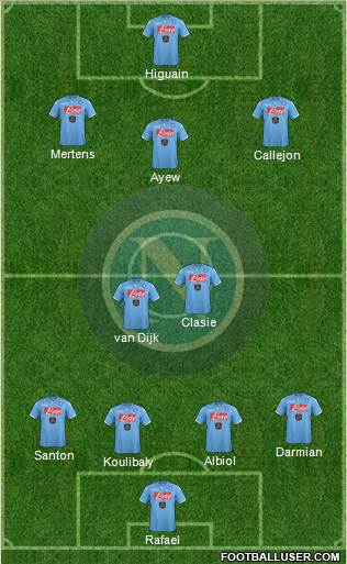 Napoli Formation 2014