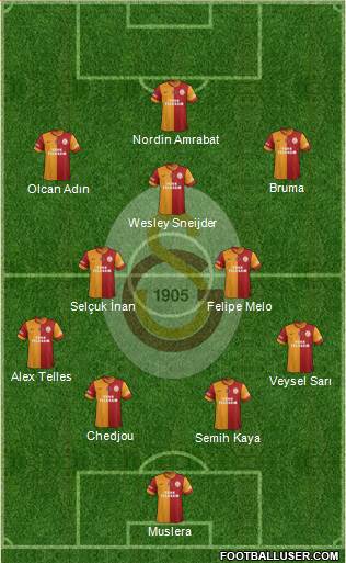 Galatasaray SK Formation 2014