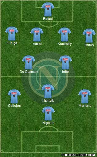 Napoli Formation 2014