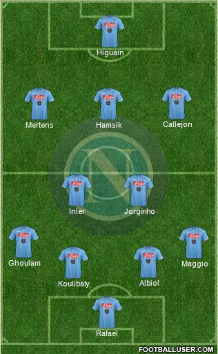 Napoli Formation 2014