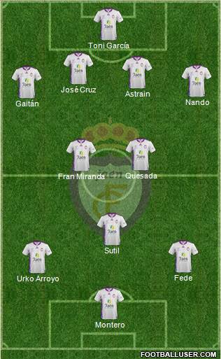 Real Jaén C.F. Formation 2014