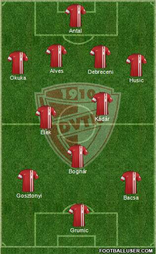 Diósgyõri VTK Formation 2014