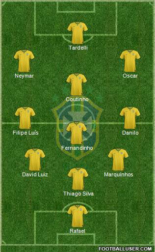Brazil Formation 2014