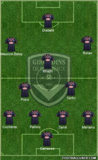 FC Girondins de Bordeaux Formation 2014