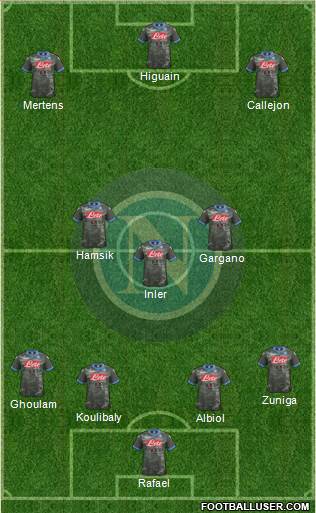 Napoli Formation 2014