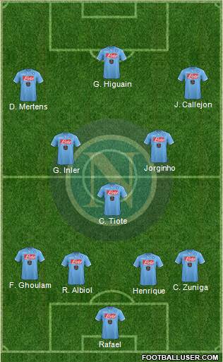 Napoli Formation 2014