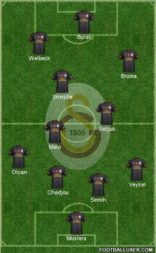 Galatasaray SK Formation 2014