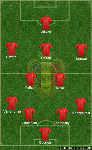 Belgium Formation 2014