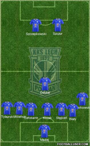 Lech Poznan Formation 2014