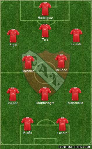 Independiente Formation 2014