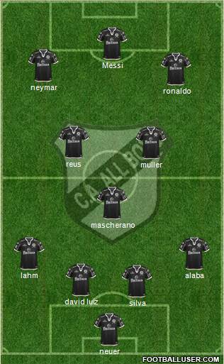 All Boys Formation 2014