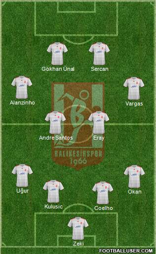Balikesirspor Formation 2014