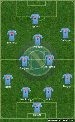 Napoli Formation 2014