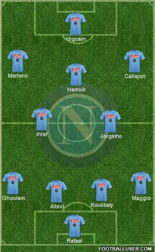 Napoli Formation 2014
