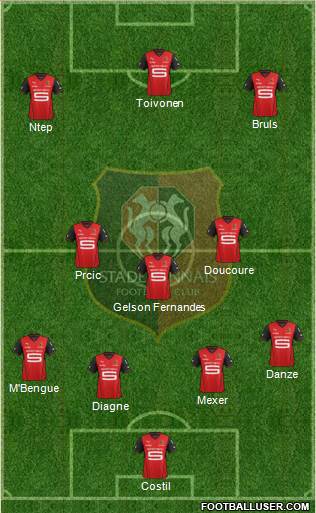 Stade Rennais Football Club Formation 2014