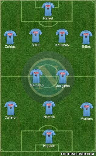 Napoli Formation 2014