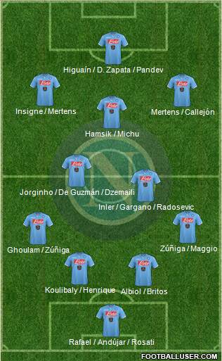 Napoli Formation 2014