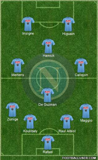 Napoli Formation 2014