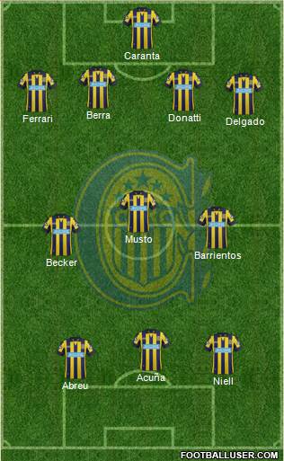 Rosario Central Formation 2014