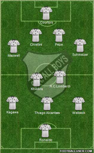 All Boys Formation 2014
