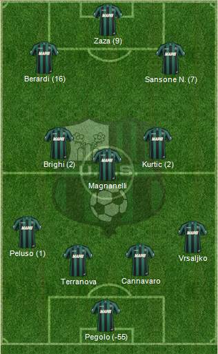 Sassuolo Formation 2014