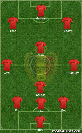 Belgium Formation 2014