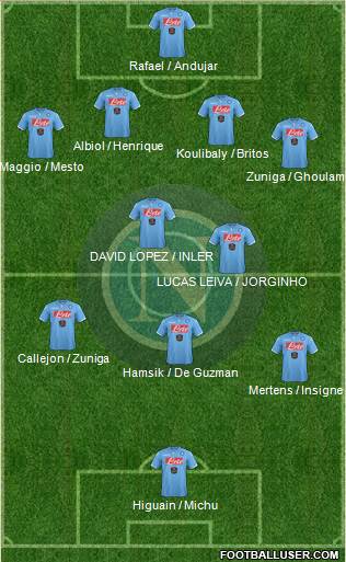 Napoli Formation 2014