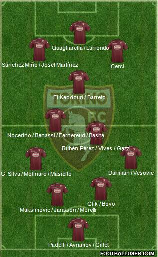 Torino Formation 2014