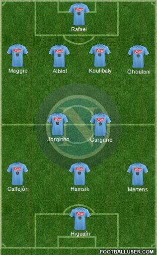 Napoli Formation 2014