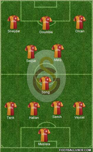 Galatasaray SK Formation 2014