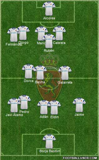 R. Zaragoza S.A.D. Formation 2014