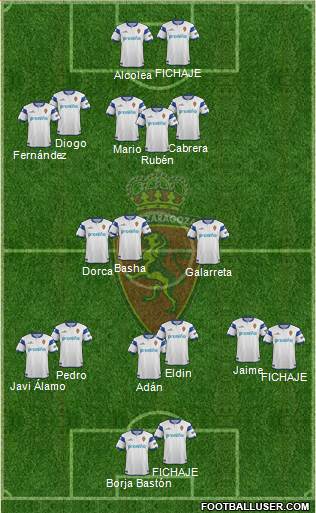 R. Zaragoza S.A.D. Formation 2014