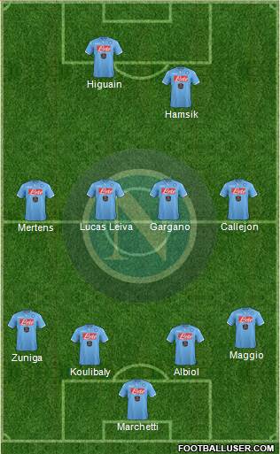 Napoli Formation 2014