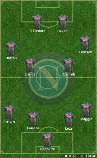Napoli Formation 2014