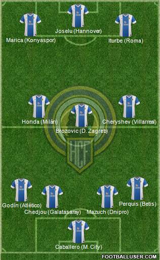 Hércules C.F., S.A.D. Formation 2014