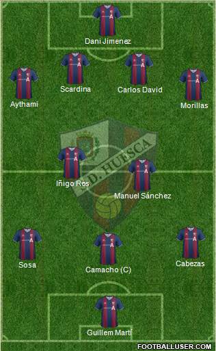 S.D. Huesca Formation 2014
