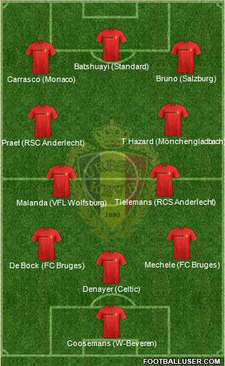 Belgium Formation 2014
