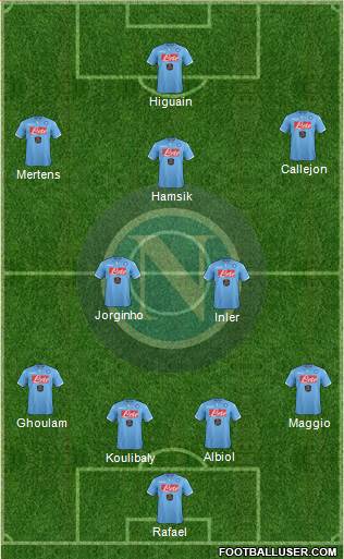 Napoli Formation 2014