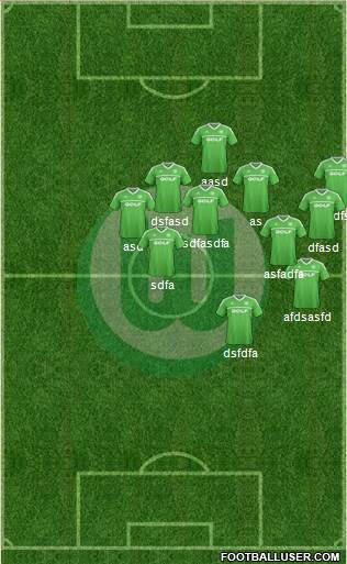 VfL Wolfsburg Formation 2014