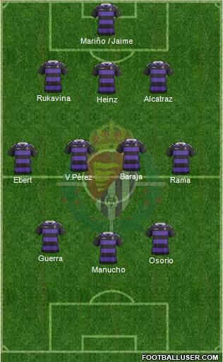 R. Valladolid C.F., S.A.D. Formation 2014