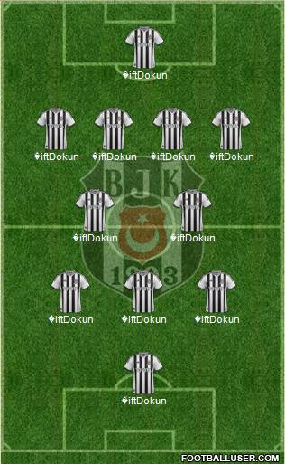 Besiktas JK Formation 2014