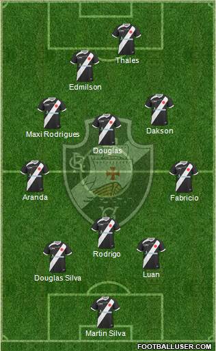 CR Vasco da Gama Formation 2014