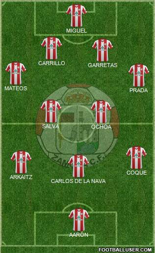 Zamora C.F. Formation 2014