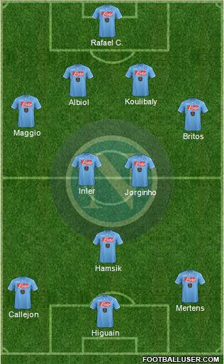 Napoli Formation 2014