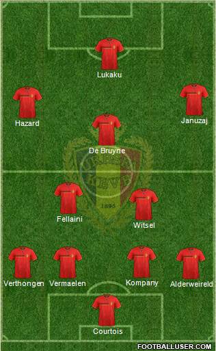 Belgium Formation 2014