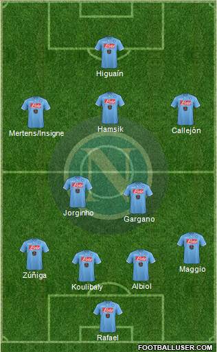 Napoli Formation 2014