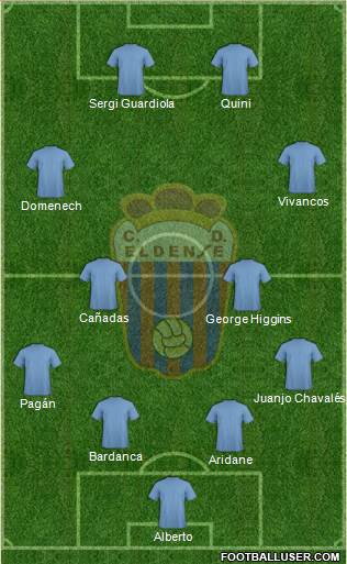 C.D. Eldense Formation 2014